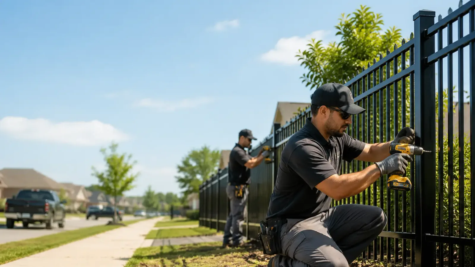 Metal Fence Installation in Jonancy, KY